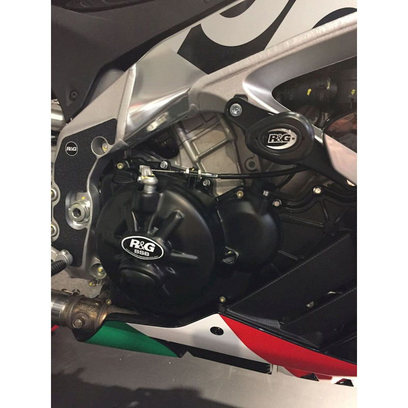 R&G Engine Case Covers - RACE SERIES - for RSV4 '09-'14, Tuono V4 '11- / 1100'15- (RHS - Clutch)