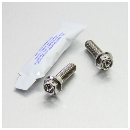 Titanium Rear Brake Caliper Mount Bolt Kit Race Spec
