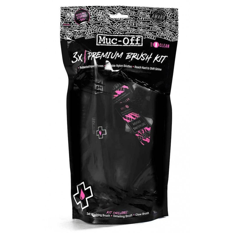 3x Premium Brush Kit