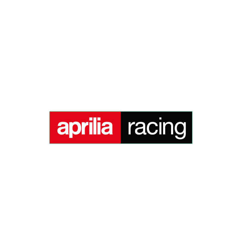 Front mudguard decal "aprilia racing"