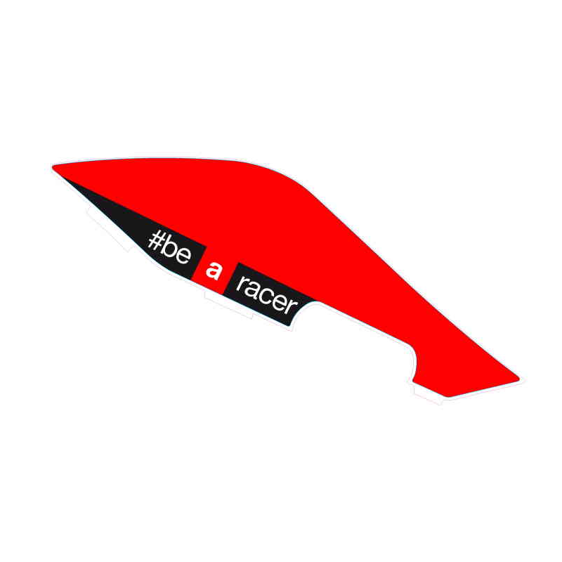 RH lower strip decal