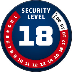 Skivbromslås 8077 Granit Detecto