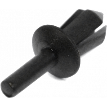 Plastic rivet, black