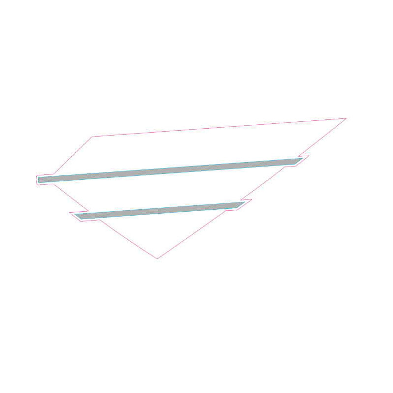 Tank left band decal