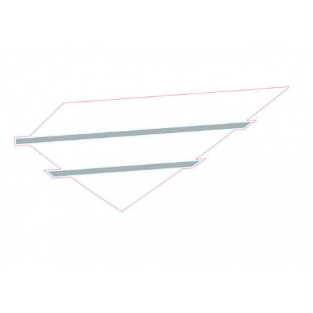 Tank left band decal