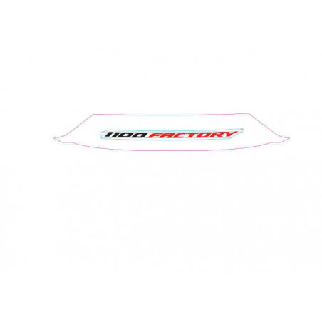 Rear fairing decal 1100 Factory