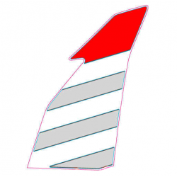 Sticker right side fairing