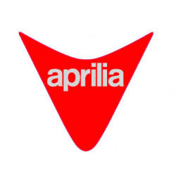 Saddle cover decal "APRILIA"