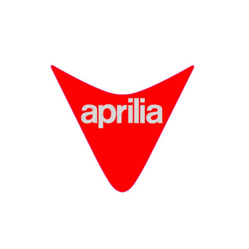 Saddle cover decal "APRILIA"