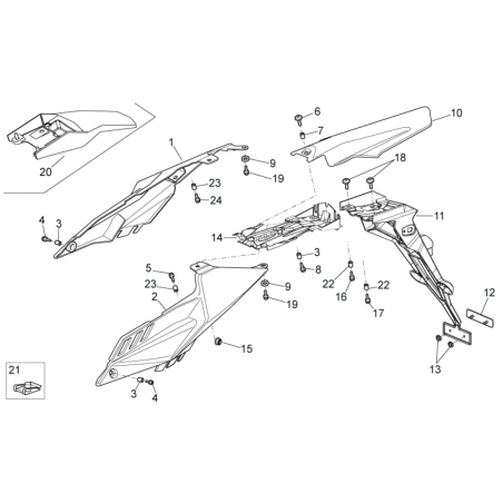 Rac.number plate holder