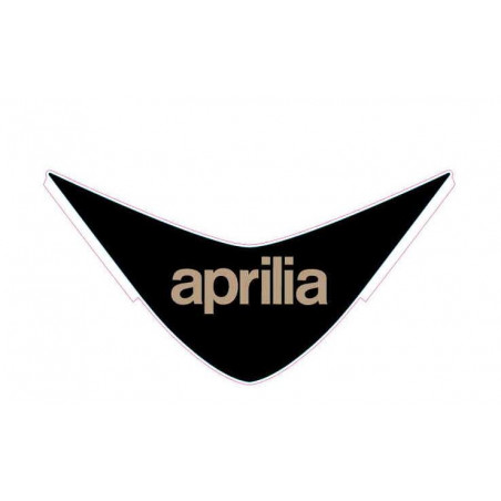 Top fairing glass licence plate number decal  Dark Thunder (DT)