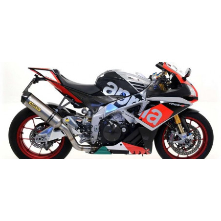 APRILIA RSV4 15/16-TUONO V4 1100 15/16 HOM. ALUMINIUM RACE-TECH SILENCER WITH CARBON END CAP FOR ARROW LINK PIPE