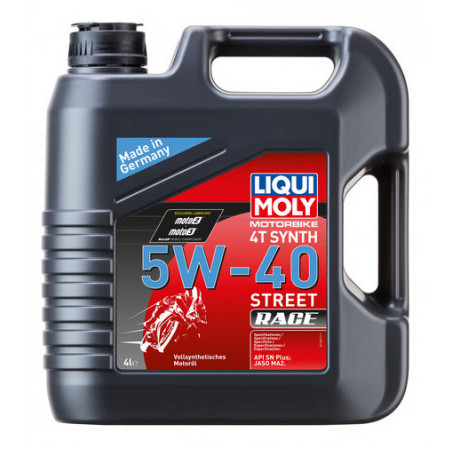 LIQUI MOLY MOTORBIKE 4T SYNTH 5W-40 STREET RACE 4L