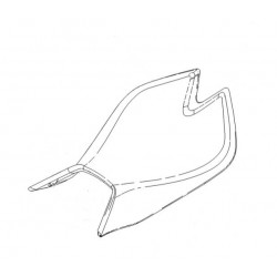 Driver saddle, black