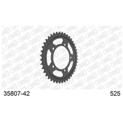 Afam standard steel Rear Sprocket 42