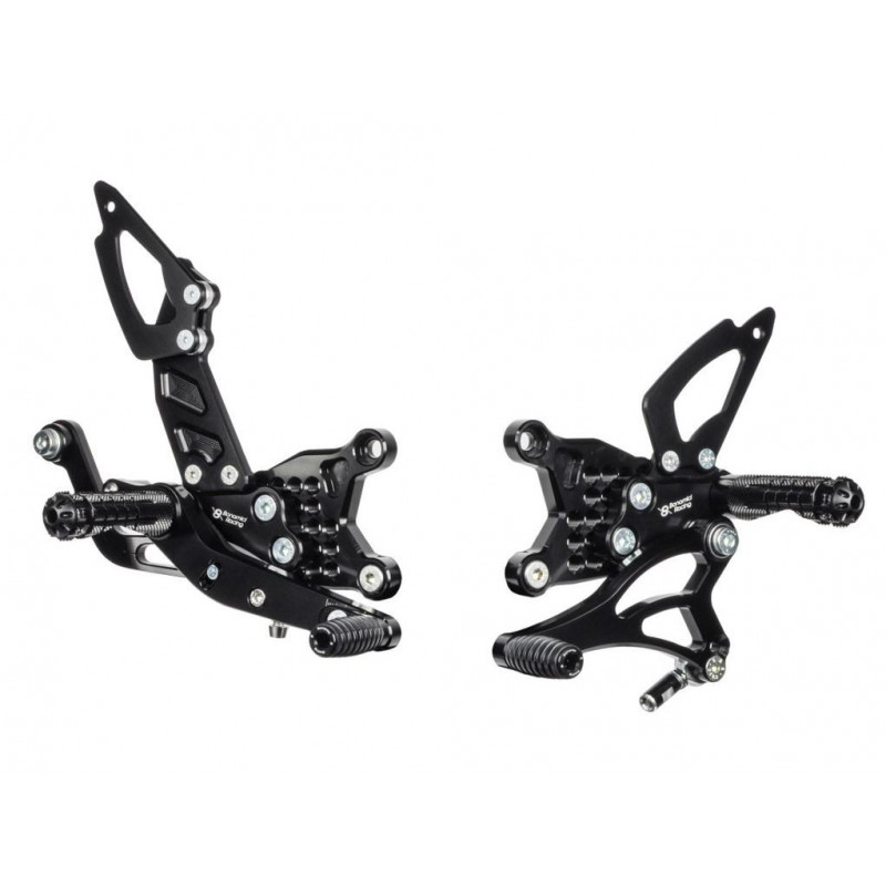 Bonamici Aluminium Rearsets Aprilia RSV4 RF - Tuono V4 (street) + KSA01