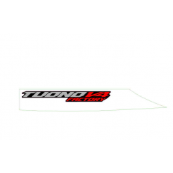 RH rear fairing decal "TUONO" Colour: Aprilia Black [Black]