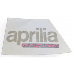 RH Fuel tank decal "aprilia racing" Colour: Ultra Dark [DarK]