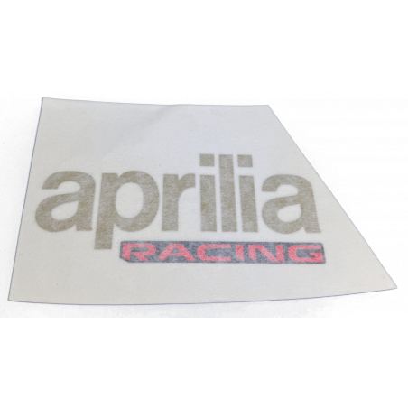RH Fuel tank decal "aprilia racing" Colour: Ultra Dark [DarK]
