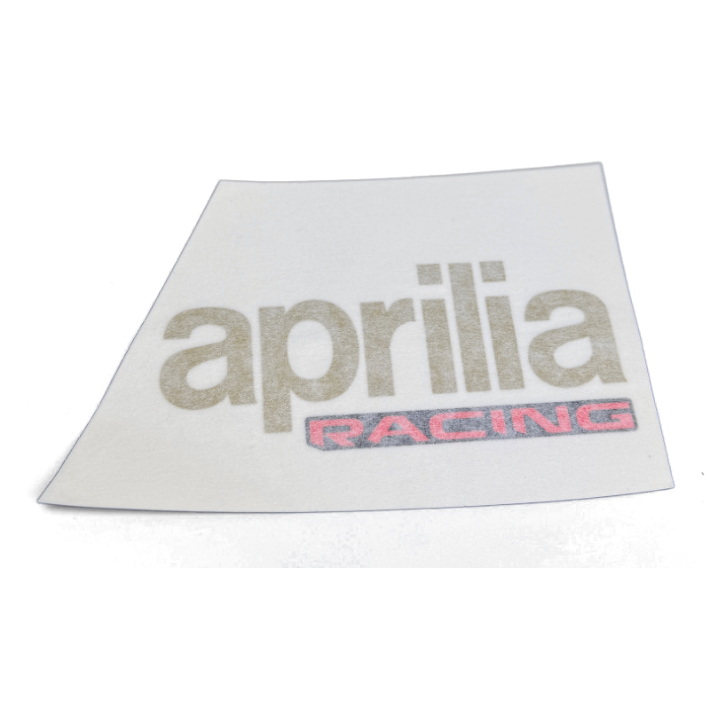 LH Fuel tank decal "aprilia racing" Colour: Ultra Dark [DarK]