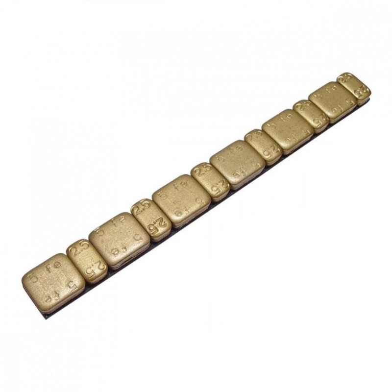 Balanseringsvikter Guldfärgade 15x45gr