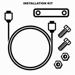 INSTALLATION KIT FOR LED FOG LIGHTS