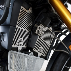 Stainless Steel Radiator Guards for Triumph Tiger 900 GT/ Rally '20- & Tiger 850 Sport '21- (Pair)