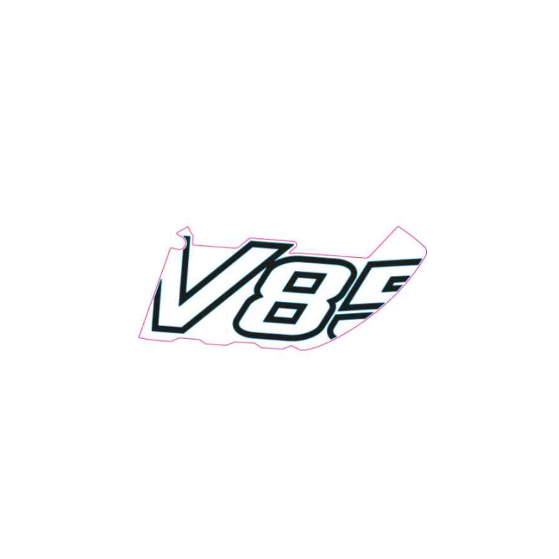 RH Cover decal "V85"