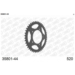 AFAM Rear sprocket 44T