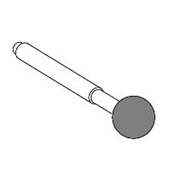 Crankshaft timing pin