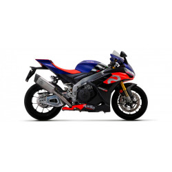 ARROW Pista titanium silencer with stainless steel link pipe