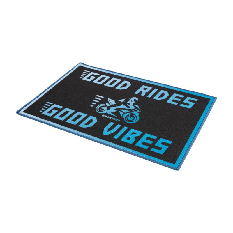 Oxford Door Mat "Good Rides Good Vibes"