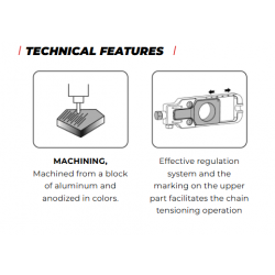 Puig Chain Tensioner black RS 660