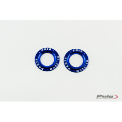PUIG Set Aluminium rings Blue for PHB19 Swing Arm Protector