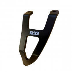 R&G Exhaust Hanger & left hand Footrest Blanking Plate Tuono V4 (Factory) '21-