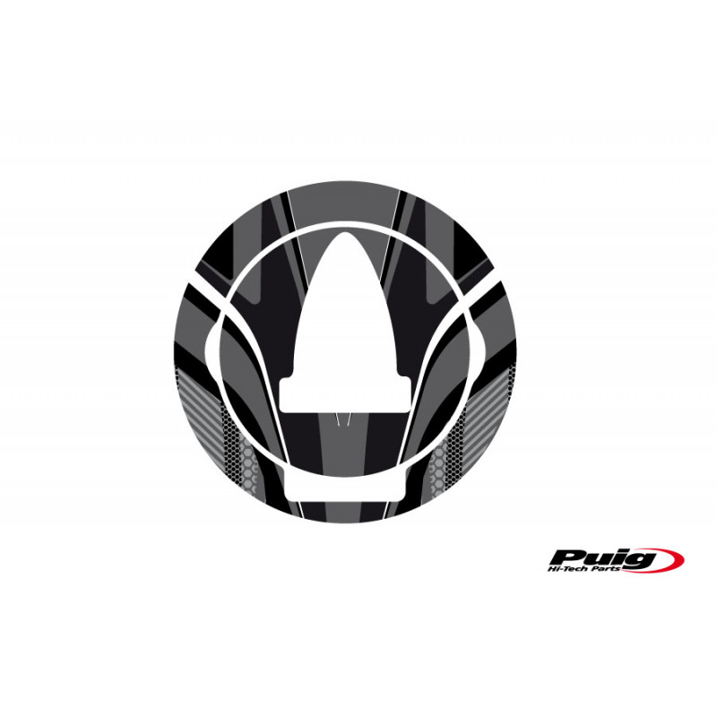 PUIG Radikal Fuel Cap Covers Grey