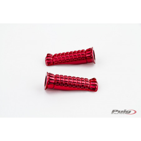 PUIG R-Fighter Footpegs Red