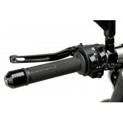 PUIG Hi-Tech grips SOFT Touch opened end by pair