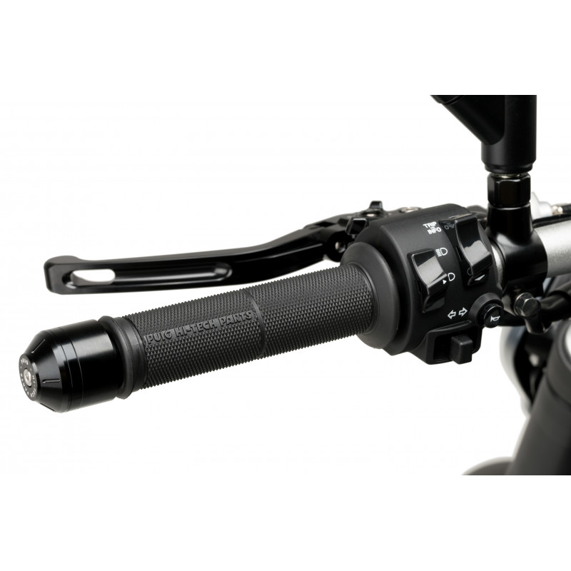 PUIG Hi-Tech grips SOFT Touch opened end by pair