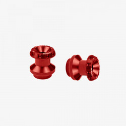 Bonamici Aluminum Swing Arms Spools Classic 6 mm - RED