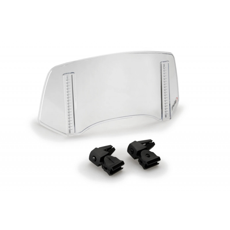 PUIG Multi-adjustable Visor 2.0 Clip-on Clear Tuareg 660