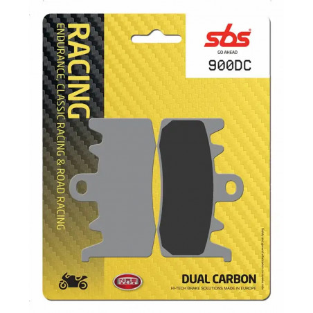 SBS 900DC Dual Carbon Brake Pad Front for race use only