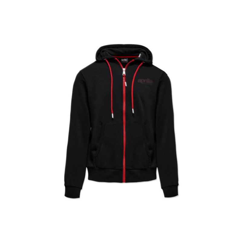 APRILIA HOODIE - APRILIA RACING LIFESTYLE BLACK