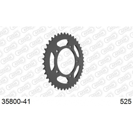 Afam Rear Sprocket Steel 525 41T