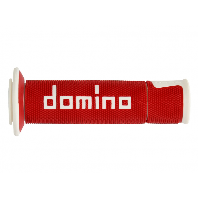 DOMINO GRIPS A450 PAIR RED/WHITE