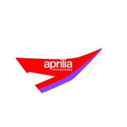 LH Fuel tank decal "aprilia racing"
