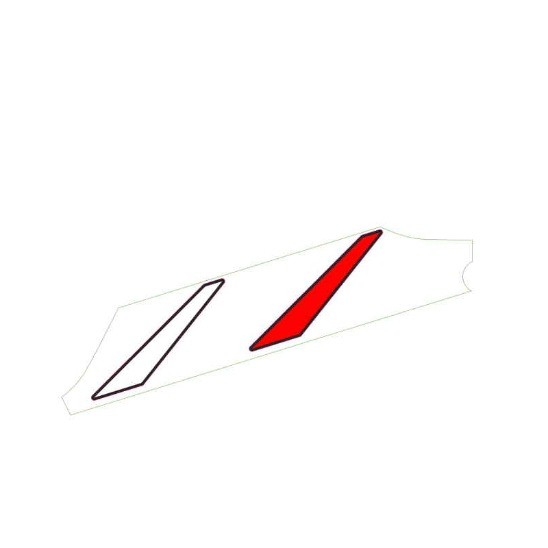 LH lower fairing decal, Italy