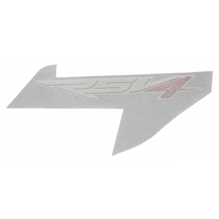 LH rear fairing decal "RSV4"