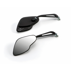 Left mirror in billet aluminium - Homolagated