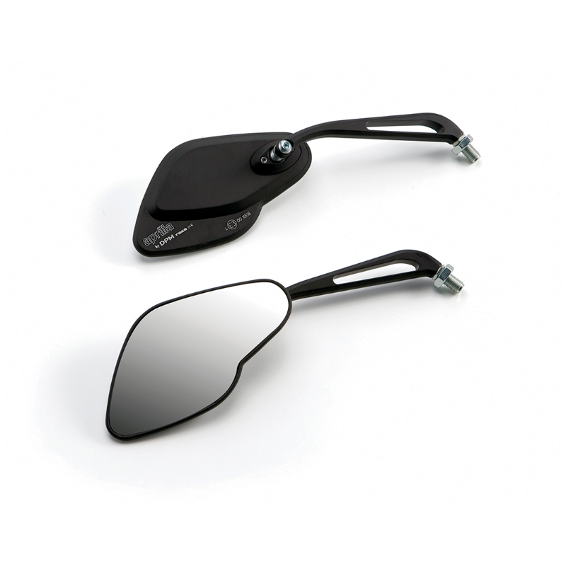 Left mirror in billet aluminium - Homolagated